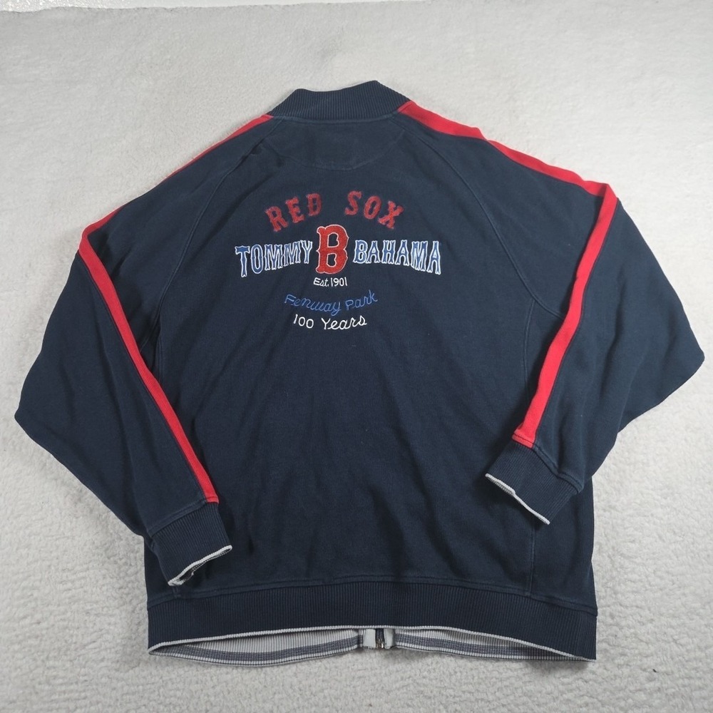 Tommy Bahama Boston Red Sox Full‎ Zip Jacket Fenway 100 Years Size XL